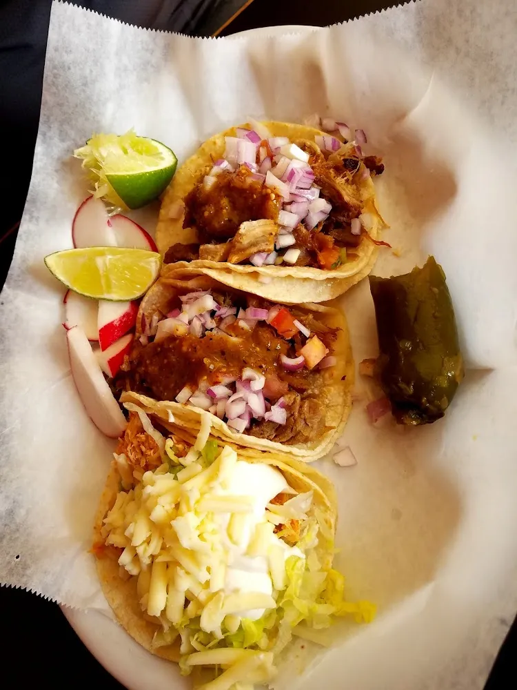 Chicken and Beef Tacos