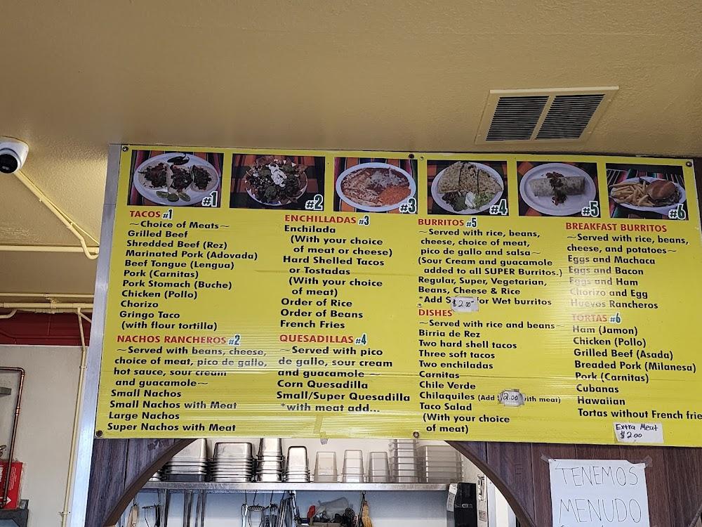 Taqueria Diaz Menu image 2
